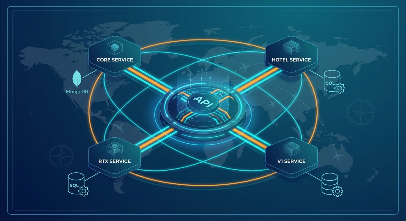 Travelbeds: Distributed Microservices Ecosystem